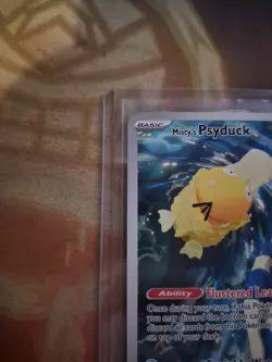 Pokemon TCG Misty's Psyduck Destined Rivals 193/182 Illustration Rare Card - Image 4