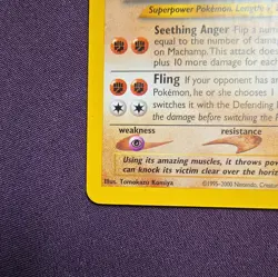 Pokemon TCG Machamp 43/53 Wotc Promo Regular Stage English 2000 Non Holo Lp - Image 5