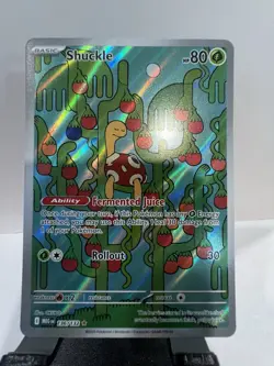 Pokemon TCG Shuckle Illustration Rare 136/132 Mega Evolution IR NM English - Image 1