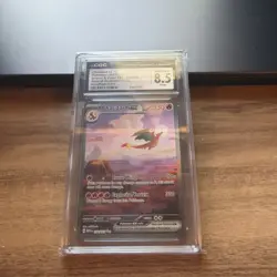 CGC 8.5- Charizard ex ERROR 199/165 SIR Pokemon 151 Scarlet & Violet English Gem - Image 1