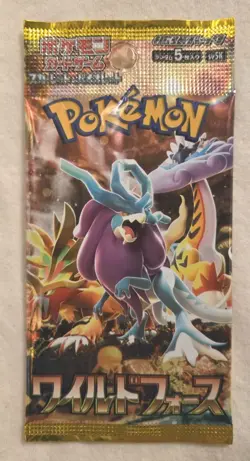 Pokemon Wild Force Booster Pack SV5K Scarlet & Violet Japanese TCG - Image 1