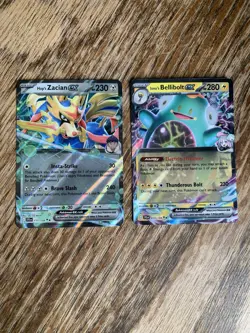 Pokemon TCG Hop’s Zarcian EX & Iono’s Bellibolt EX Journey Together - Image 1