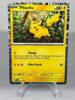 Pikachu 002/015 Holo Promo McDonald's Promos 2024 Pokemon Near Mint - Image 1