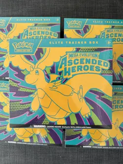 Pokemon TCG: Ascended Heroes ETB - Elite Trainer Box - Sealed & Authentic - Image 2