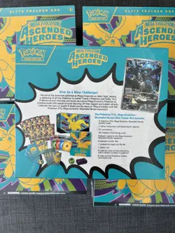 Pokemon TCG: Ascended Heroes ETB - Elite Trainer Box - Sealed & Authentic - Image 3
