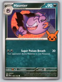2024 POKEMON HAUNTER TRICK OR TRADE BOOSTER 2024 103/162 COMMON NM - Image 1