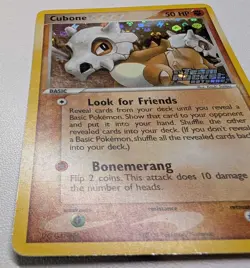 Pokemon Card Team Rocket Returns Cubone 51/109 Reverse Holo Common - Image 3