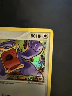 Pokemon TCG Loudred 35/106 Reverse Holo 2005 EX Emerald Stamped - NM - Image 3