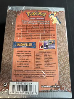 Pokemon EX Dragon Frontiers Shadow Blaze Theme Deck with Typhlosion Delta SEALED - Image 5
