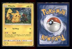 Pikachu - SM86 Holo P Sun & Moon Promo Pokemon MP kodama - Image 1