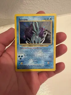 Nintendo Pokemon TCG Suicune 14/64 Neo Revelation German Holo Rare 70HP (2000) - Image 4