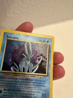 Nintendo Pokemon TCG Suicune 14/64 Neo Revelation German Holo Rare 70HP (2000) - Image 5