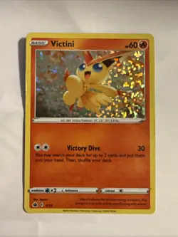 Victini - 5/15 005/015 McDonald's Promos 2022 Promo Holo LP Pokemon TCG - Image 1