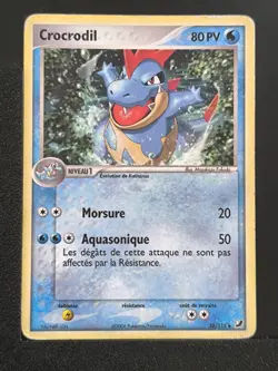 Carte Pokemon Crocrodil 38/115 Ex Forces Cachees Bloc EX FR - Image 2