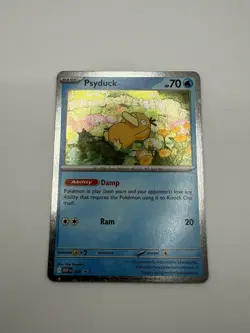 Pokemon ME: Mega Evolution Promo Psyduck - 007 Cosmos Holo NM - Image 1