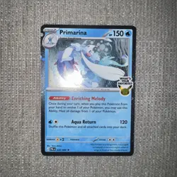 Pokemon Primarina 020/084 Pitch Black Promo What’s Your Favorite Stamp - Image 1