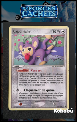 Carte Pokemon Capumain 34/115 Ex Forces Cachees Bloc EX FR - Image 1