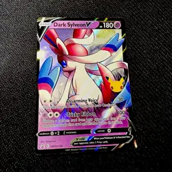 Pokemon TCG Dark Sylveon V Black Star Promo Holo SWSH134 EN Basic 180HP - Image 1