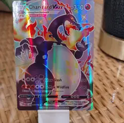 The Pokemon Company Charizard VMAX SV107/SV122 Shiny Holo Rare Full Art Holo - Image 1