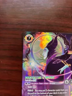 Disney Lorcana Maleficent & Diablo Evil Incarnate Enchanted Attack of the Vine - Image 3