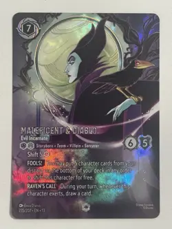 Maleficent & Diablo Evil Incarnate Enchanted Disney Lorcana Attack Of The Vine! - Image 2
