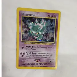 Misdreavus 11/64 Neo Revelation Holo Rare Unlimited Edition English 50 HP WOTC - Image 1