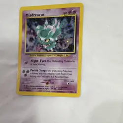 Misdreavus 11/64 Neo Revelation Holo Rare Unlimited Edition English 50 HP WOTC - Image 2