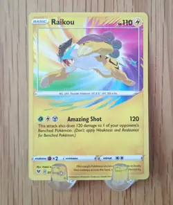 Raikou 050/185 | Amazing Rare | Vivid Voltage | Mint Condition | Pokemon TCG - Image 1