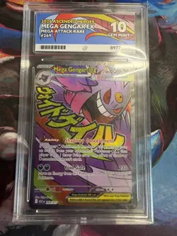 Mega Gengar EX 269/217 | Ascended Heroes Mega Attack Rare | Ace 10 Perfect Subs - Image 1