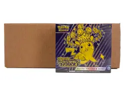 POKEMON SCARLET & VIOLET: SURGING SPARKS ELITE TRAINER 10-BOX CASE - Image 1