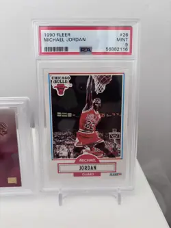 Michael Jordan PSA 9 Cards SkyBox Fleer - Image 4