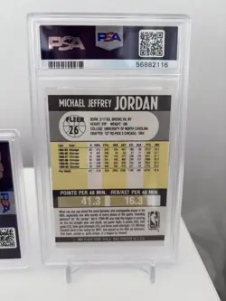 Michael Jordan PSA 9 Cards SkyBox Fleer - Image 5