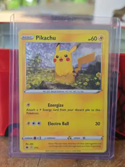 Pokemon TCG Pikachu Mcdonald's ProMos Technologies 2022 7/15 Holo Holo Rare - Image 1