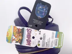 Scooby Doo Mini Backpack Loungefly Noctilucent Blue Rare Travel Monster Chase - Image 3