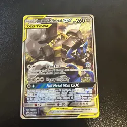 Pokemon Sun and Moon LUCARIO & MELMETAL GX Tag Team Alternate Art Promo #SM192 - Image 1