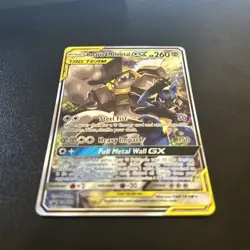 Pokemon Sun and Moon LUCARIO & MELMETAL GX Tag Team Alternate Art Promo #SM192 - Image 2