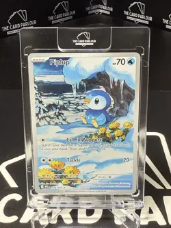 PIPLUP 098/094 PFL ILLUSTRATION RARE POKEMON PHANTASMAL FLAMES HOLO TCG - Image 1