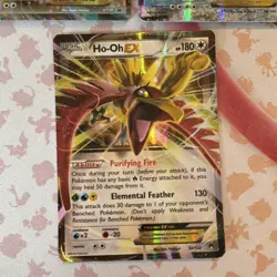 Pokemon TCG 3 Card Lot EX Foil Latios Wailord Ho-Oh XY XY122 XY160 English - Image 4