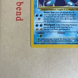 Poliwrath 13/102 Base Set Holo Pokemon Card WOTC 1999-2000 4th Print - NM/LP - Image 4