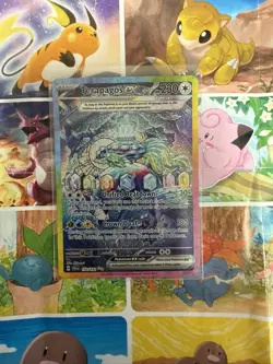 Pokemon Stellar Crown Terapagos Ex 170/142 Special Illustration Rare SIR - Image 1