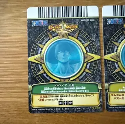 PREORDER Zoro Luffy Sanji One Piece Berry Match Carddass Promo Cards 2008 Bandai - Image 2