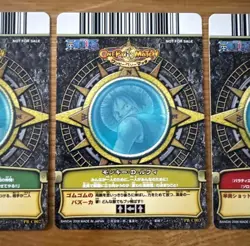 PREORDER Zoro Luffy Sanji One Piece Berry Match Carddass Promo Cards 2008 Bandai - Image 3