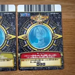 PREORDER Zoro Luffy Sanji One Piece Berry Match Carddass Promo Cards 2008 Bandai - Image 4
