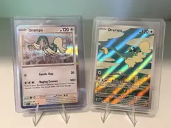 Pokemon - Drampa 184/162 SV05: Temporal Forces Holo + 138/162 Drampa Set - Image 3