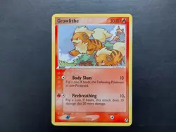 Pokemon - Growlithe 55/92 Common Ex Legend Maker - Image 1