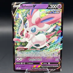 Sylveon V SWSH202 SWSH: Sword & Shield Promo Cards Holo NM Pokemon - Image 1