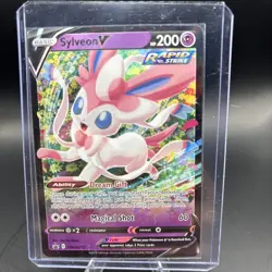 Sylveon V SWSH202 SWSH: Sword & Shield Promo Cards Holo NM Pokemon - Image 3