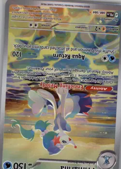 Primarina 088/084 Illustration Rare Pitch Black Pokemon Holo Near Mint - Image 1