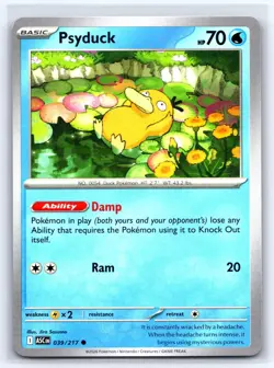 Psyduck 039/217 Common Ascended Heroes Pokemon Lightly Played - Image 1