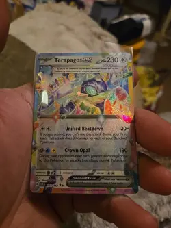 Pokemon TCG Terapagos ex - 128/142 - Double Rare Holo Stellar Crown NM - Image 1